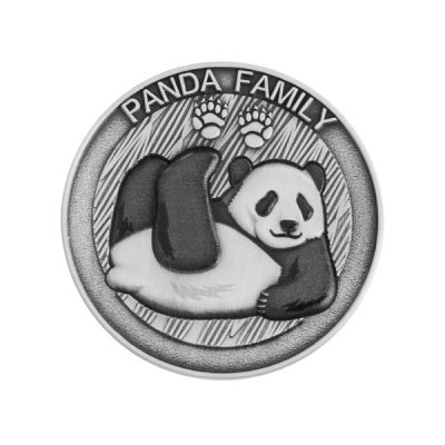 貓熊家族系列紀念幣－圓仔