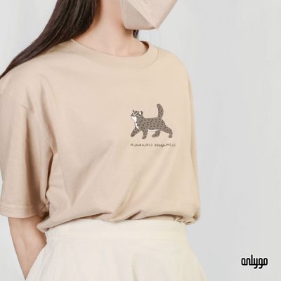 瀕危動物 T 恤－石虎