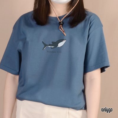 瀕危動物 T 恤－鯨鯊