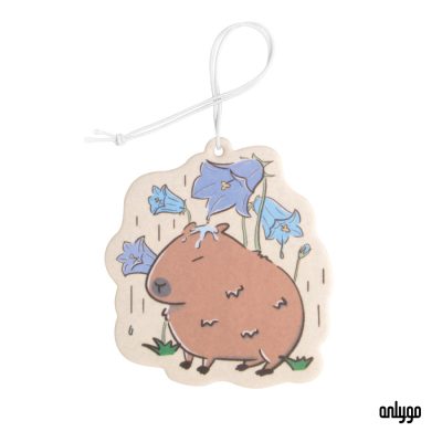 動物圖案香氛片－水豚 × 藍風鈴