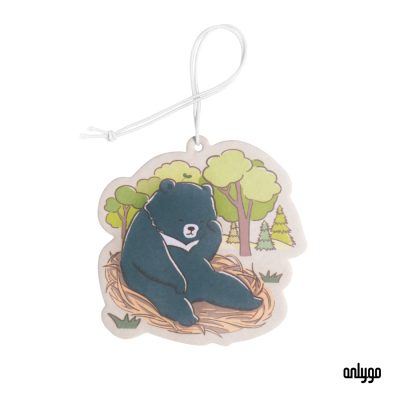 動物圖案香氛片－台灣黑熊 × 沉香木